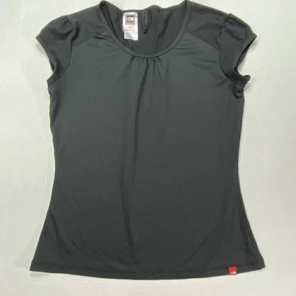 The North Face black short-sleeve shirt, M - Picture 9 of 9